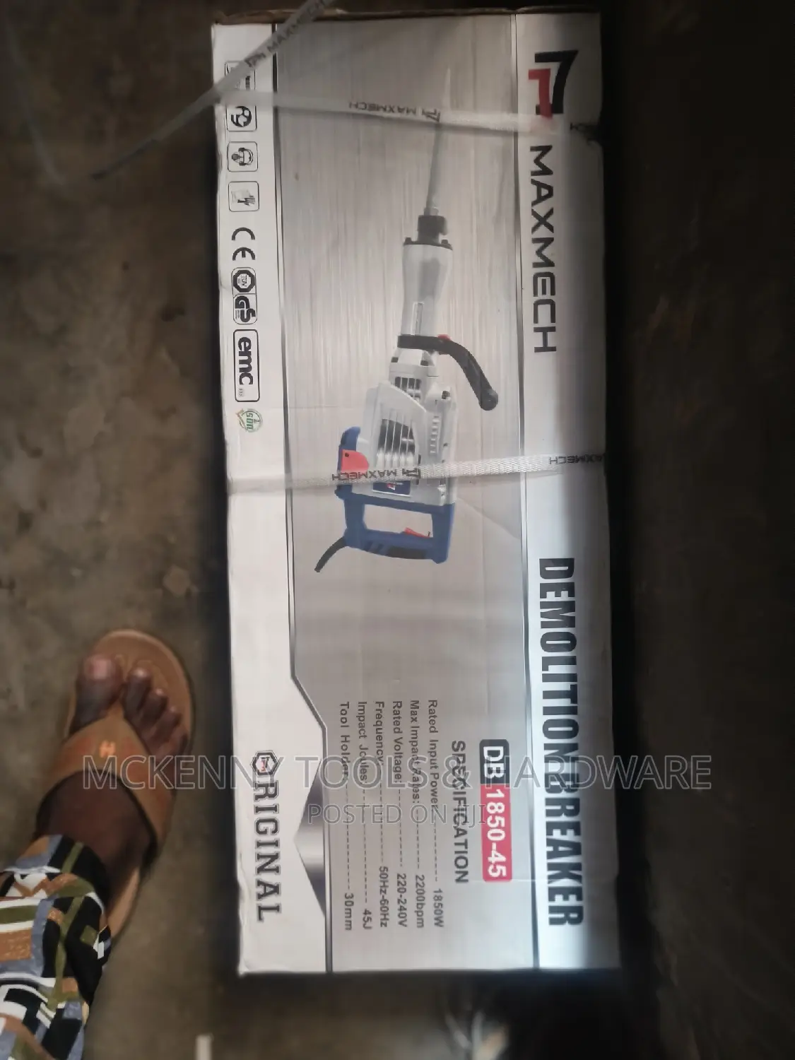 Maxmech Heavy Duty Demolition Jack Hammer