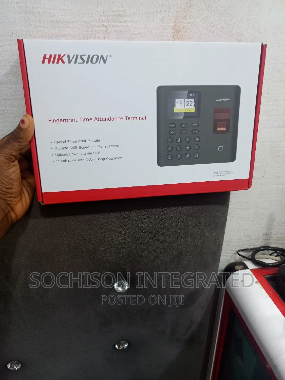 Fingerprint Time Attendance Machine With Battery