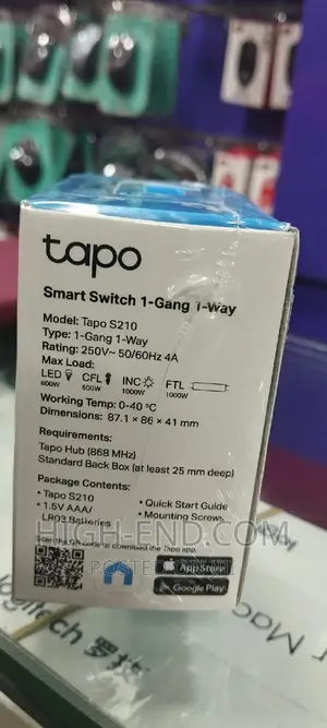 Tp-Link Tapos210 Smart Light Switch