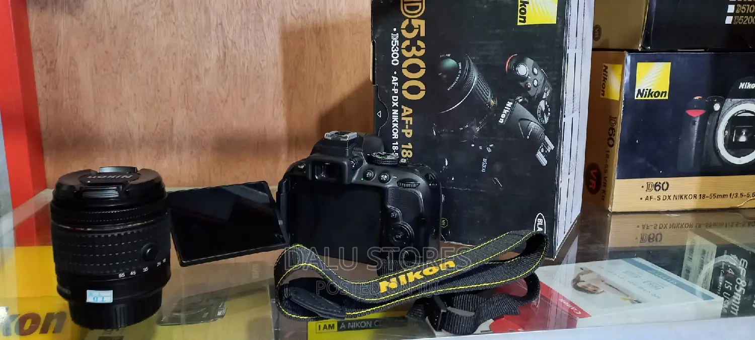 Nikon D5300 DSLRR Camera With 18-55mm Lens - DALU STORES Price: ₦ ...