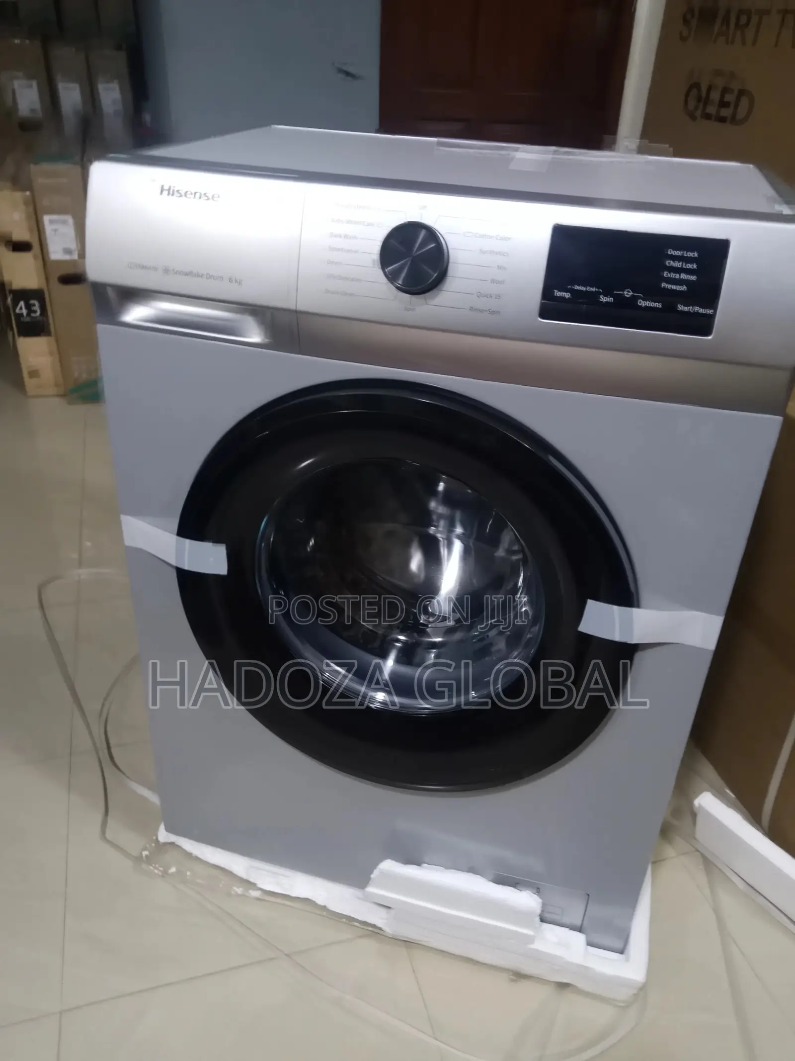Smart 6kg Hisense Front Loader Washing Machine