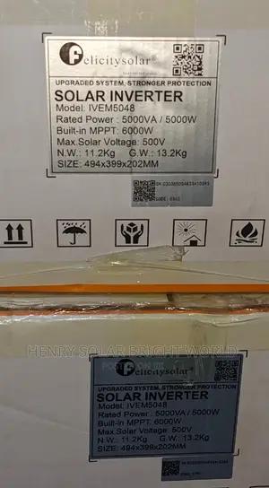 Felicity Hibrid 5kva 48v (5048ivem) Solar Inverter