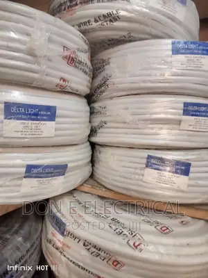 2.5mm 3core Power Cable Flex White