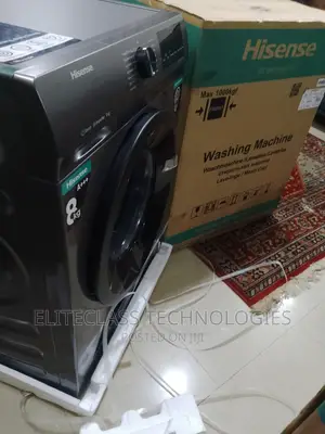 Hisense WFQP8014T (Spacious Drum) Front Load Washing Machine