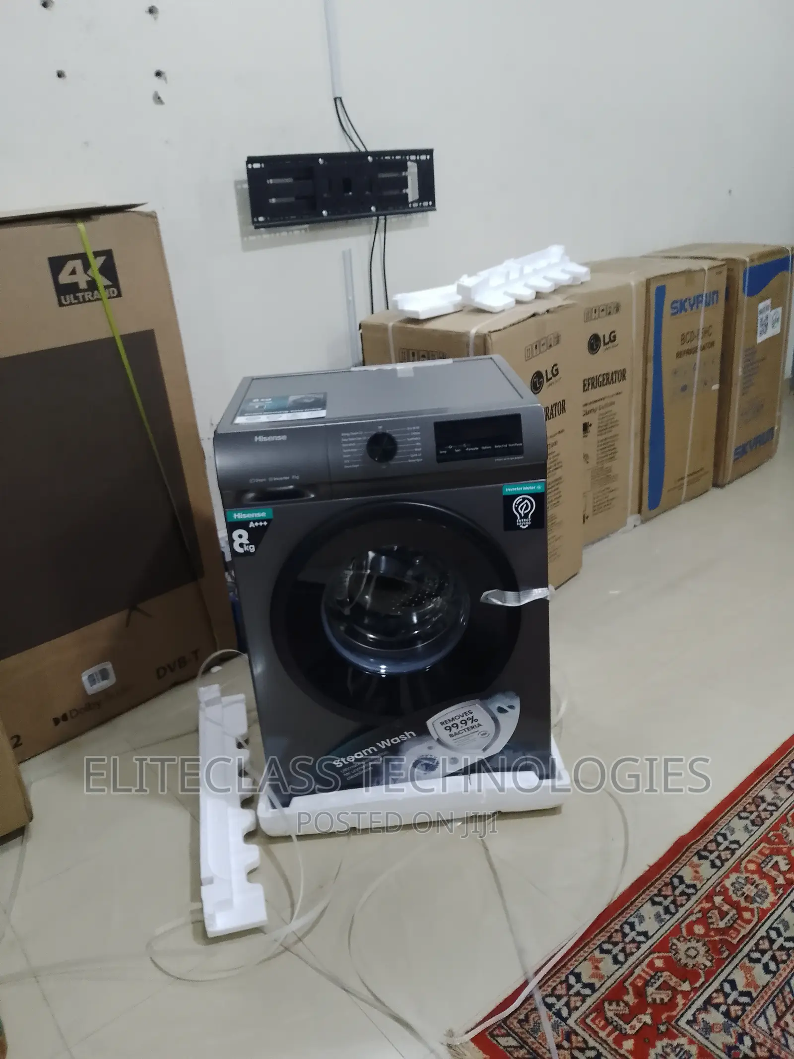 Hisense ( Automatic) WFQP8014T Front Load Washing Machine