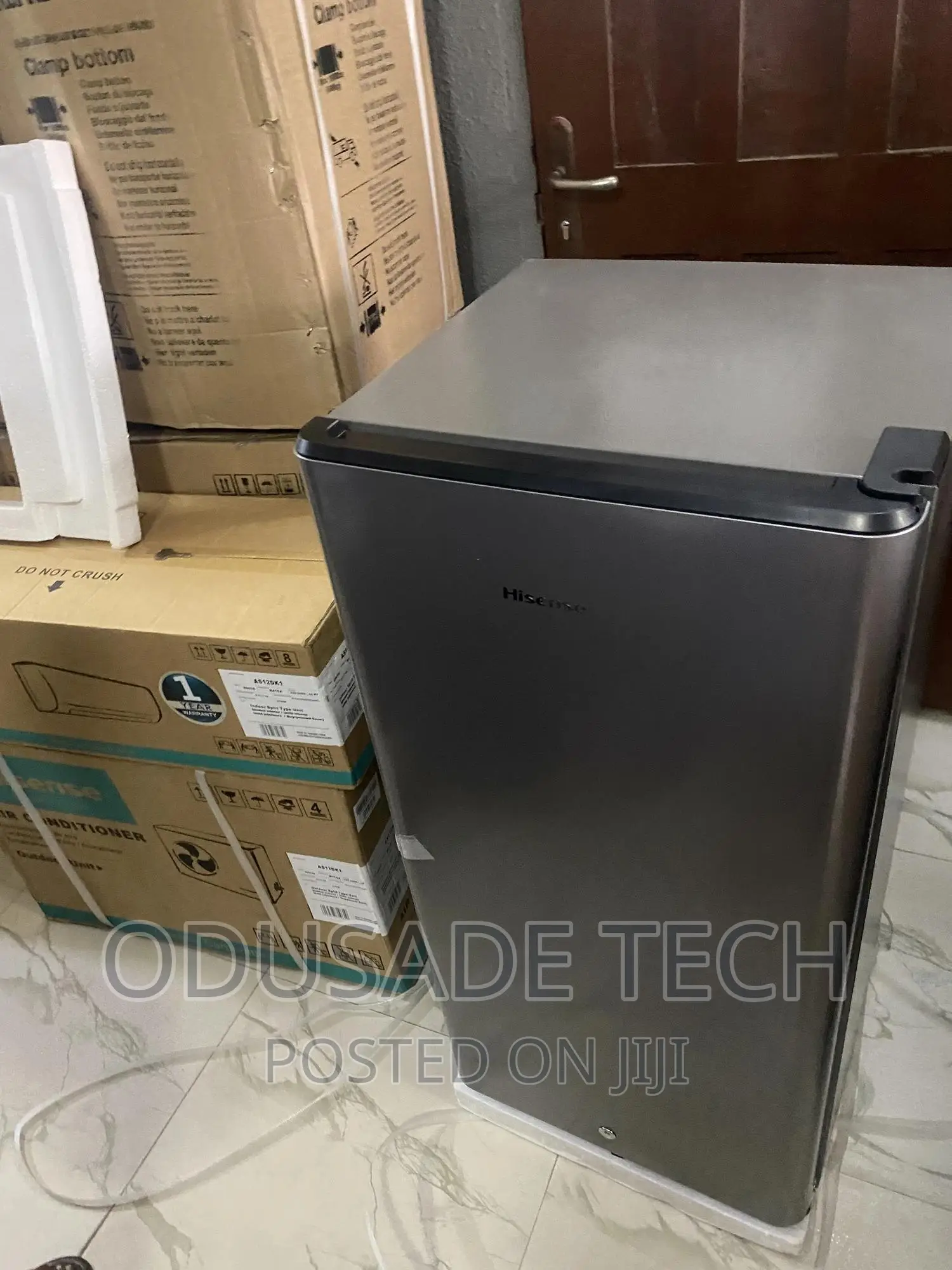 Hisense Single Door Refrigerator Ref (RR20S) 150L (Sliver)