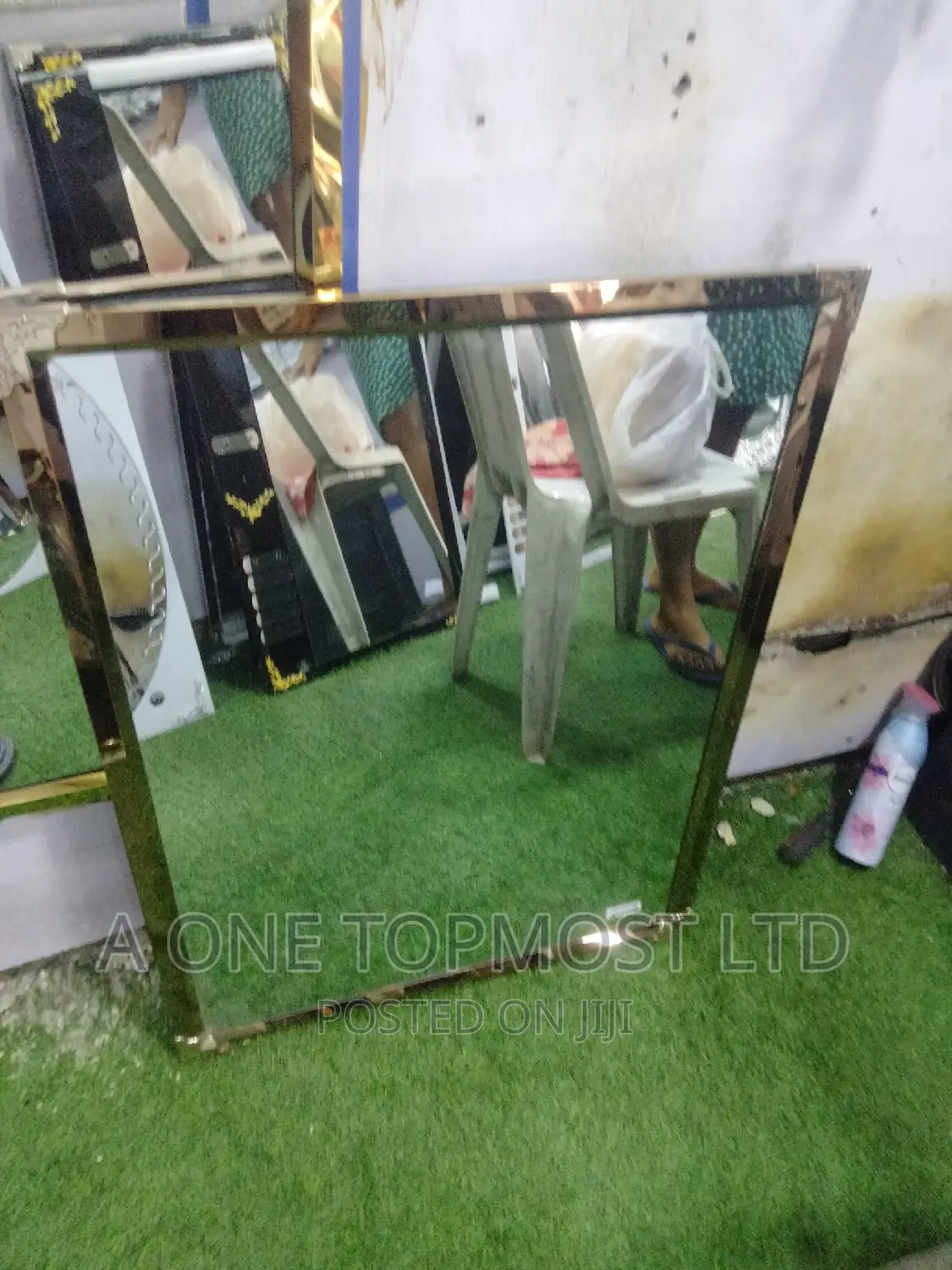 Bronze Frame Mirror (80 by 60cm)