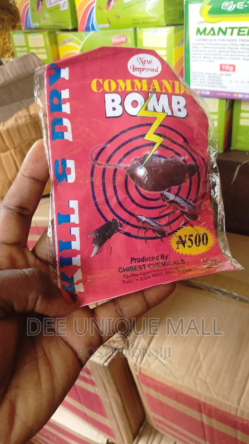 Commando Rat Mouse Poison X5pcs