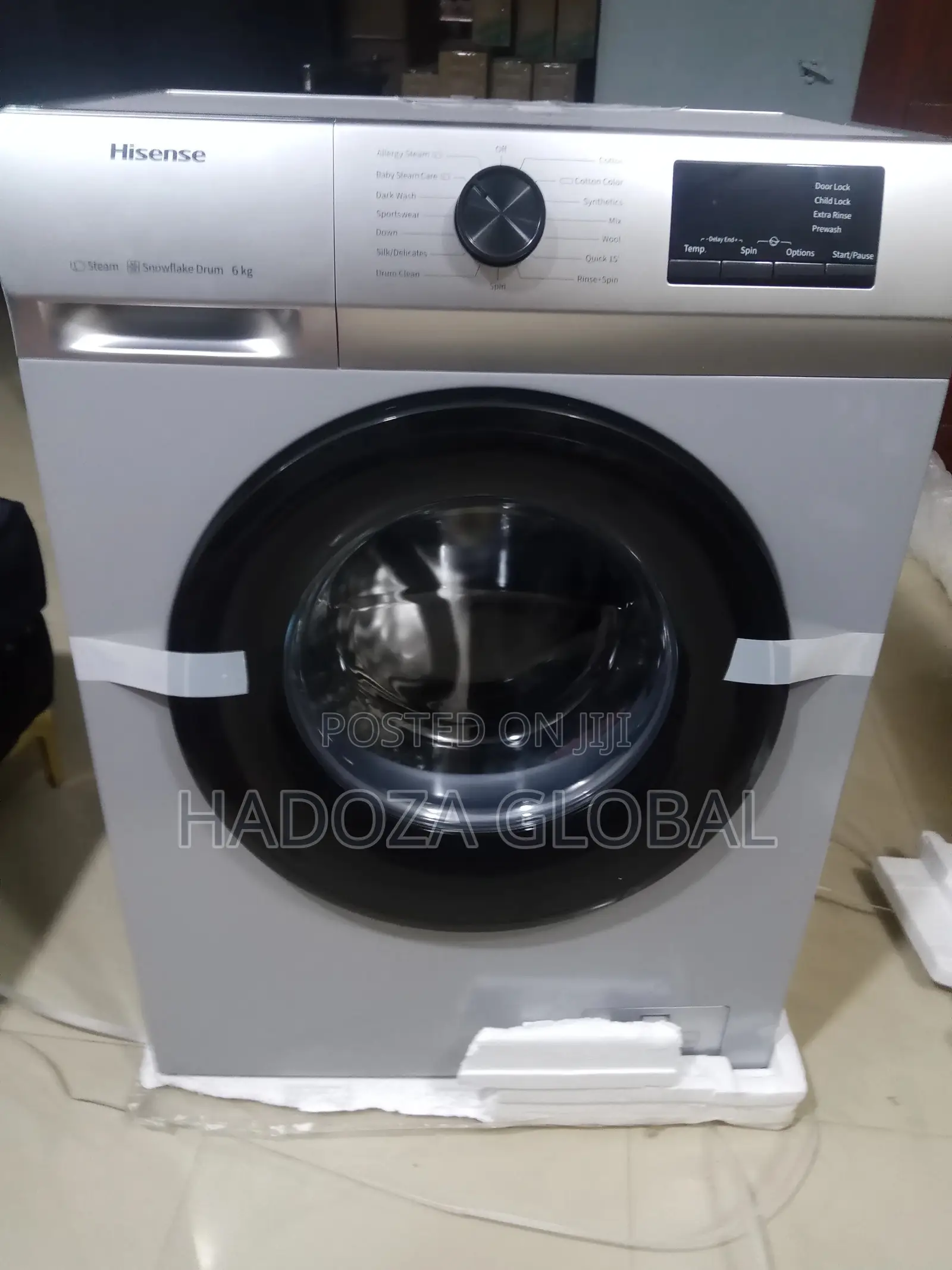 Efficient 6kg Hisense Washing Machine- Front Loader