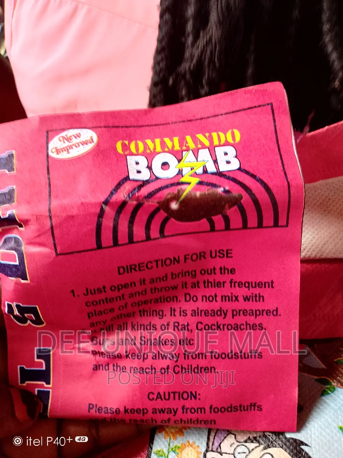 Commando Rat Mouse Poison X5pcs