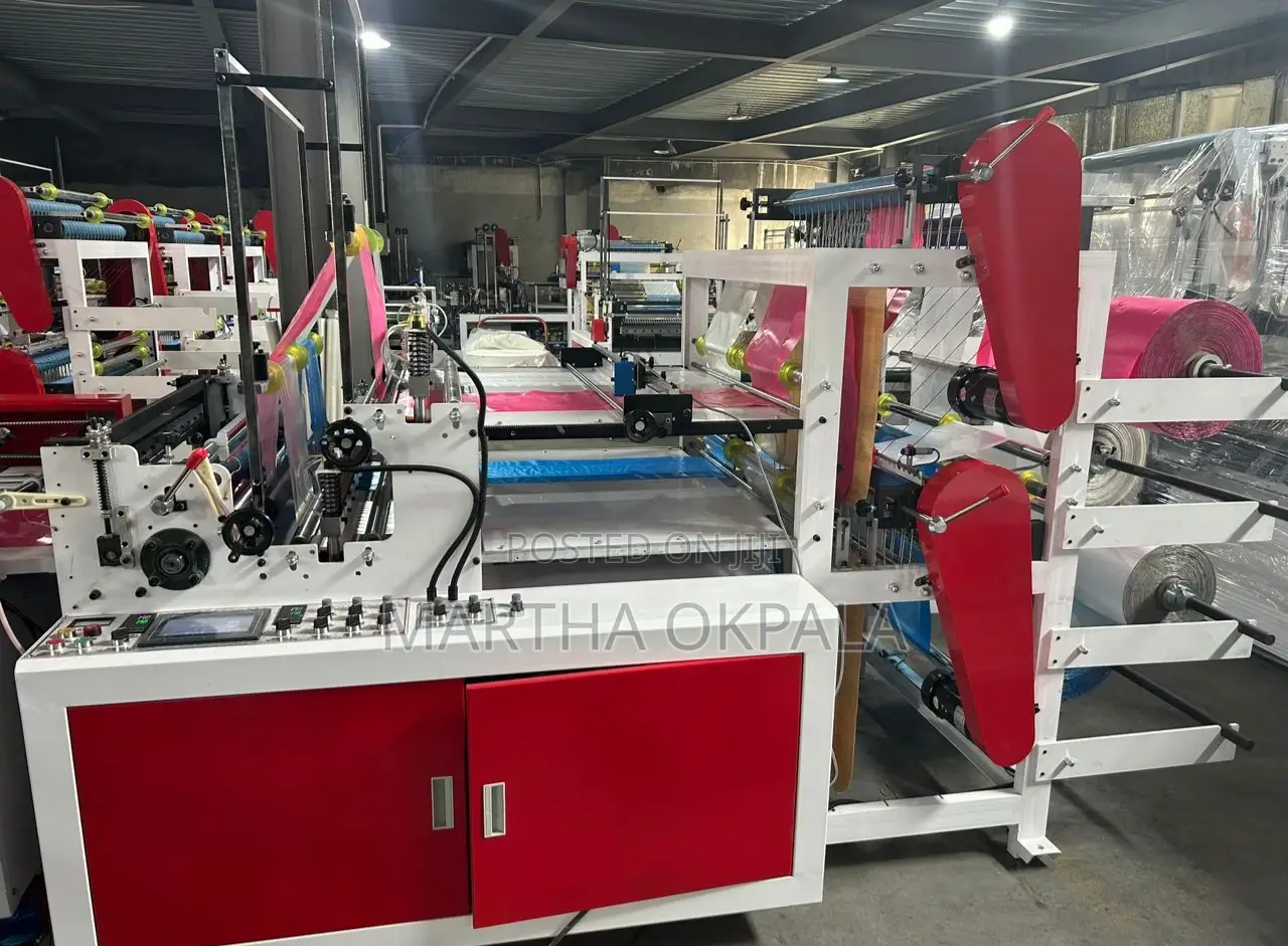 Automatic Bag Making and Punching Machine
