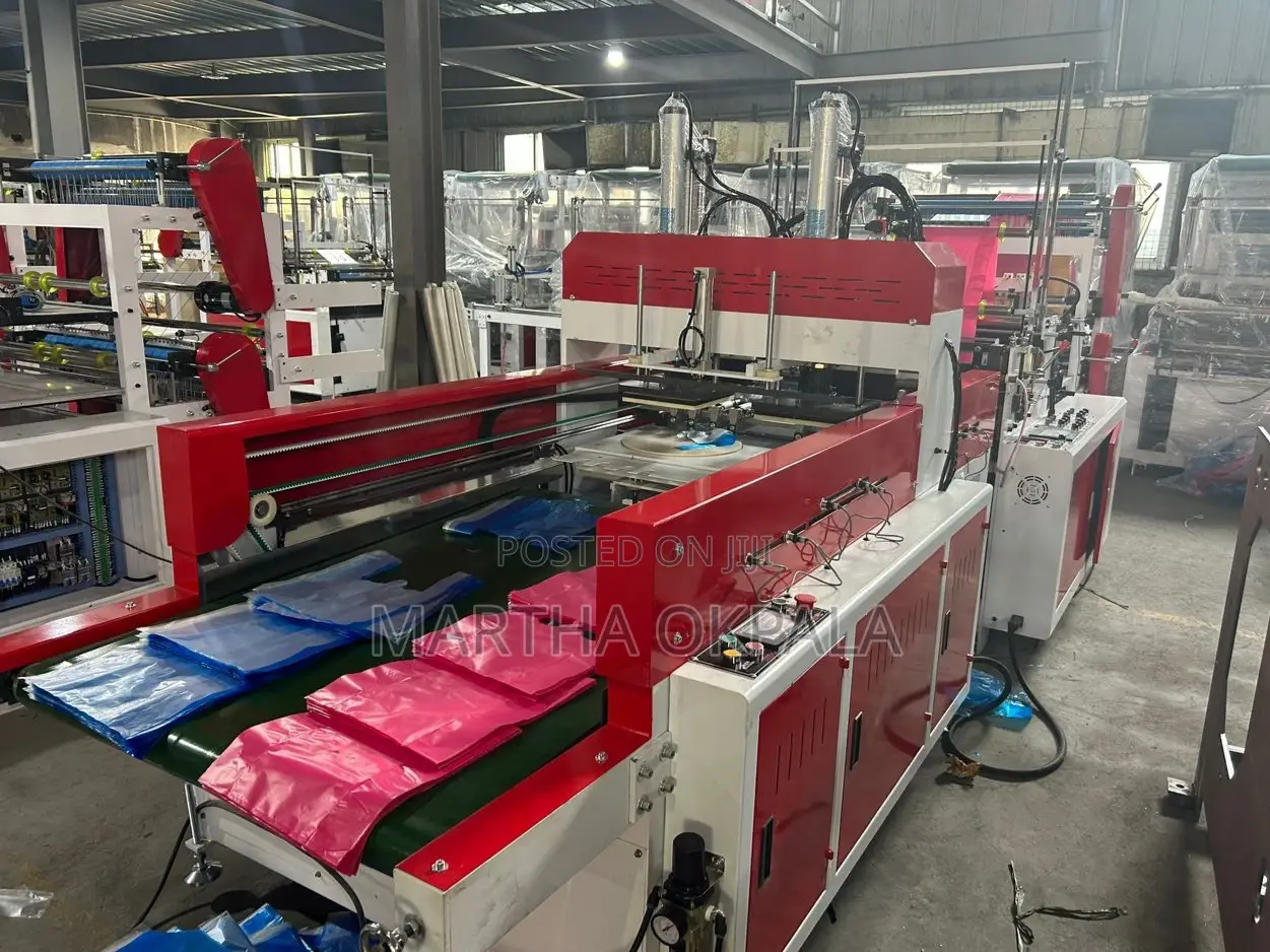 Automatic Bag Making and Punching Machine
