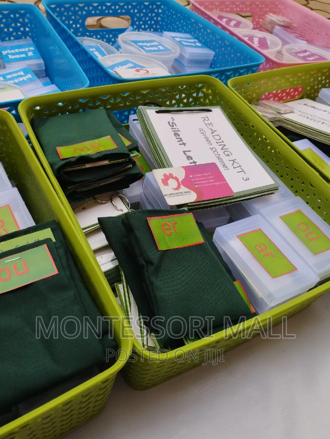 Montessori Language Phonogram Educational Literacy Reading