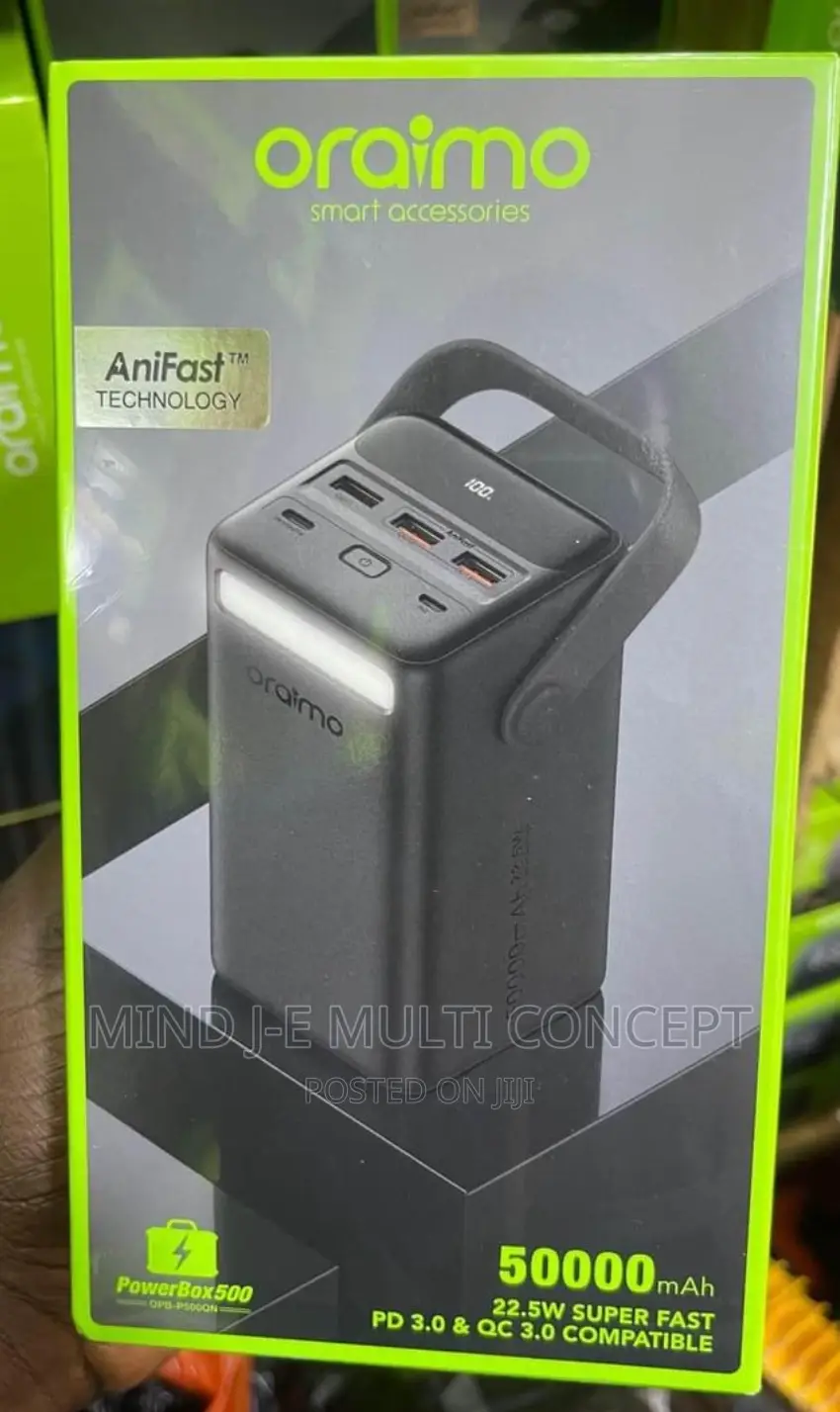 Oraimo 50000mah Powerbank in Ibadan Accessories for Mobile Phones