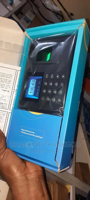 Fingerprint Time Attendance With Inbuilt Battery