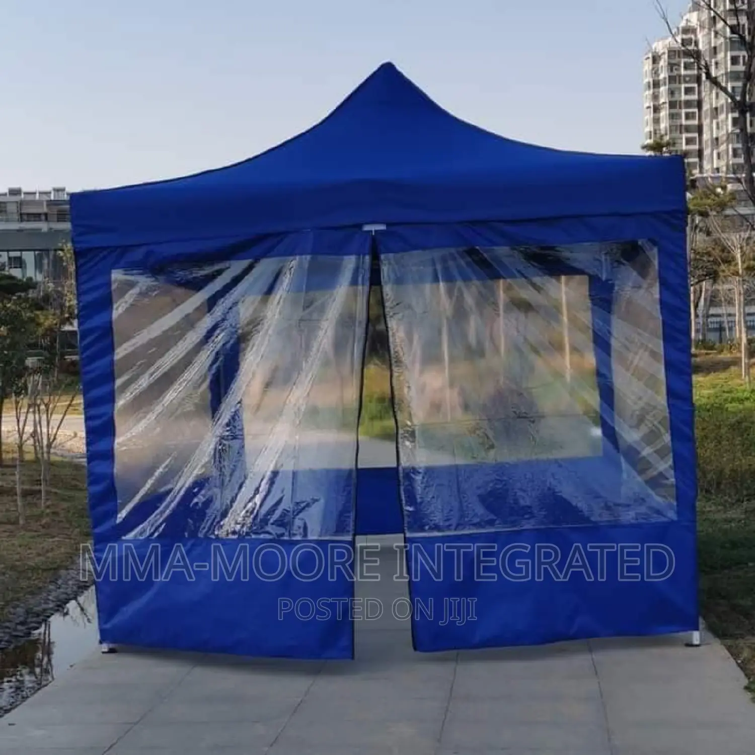 Foldable Canopy Tent With Cover and Windows