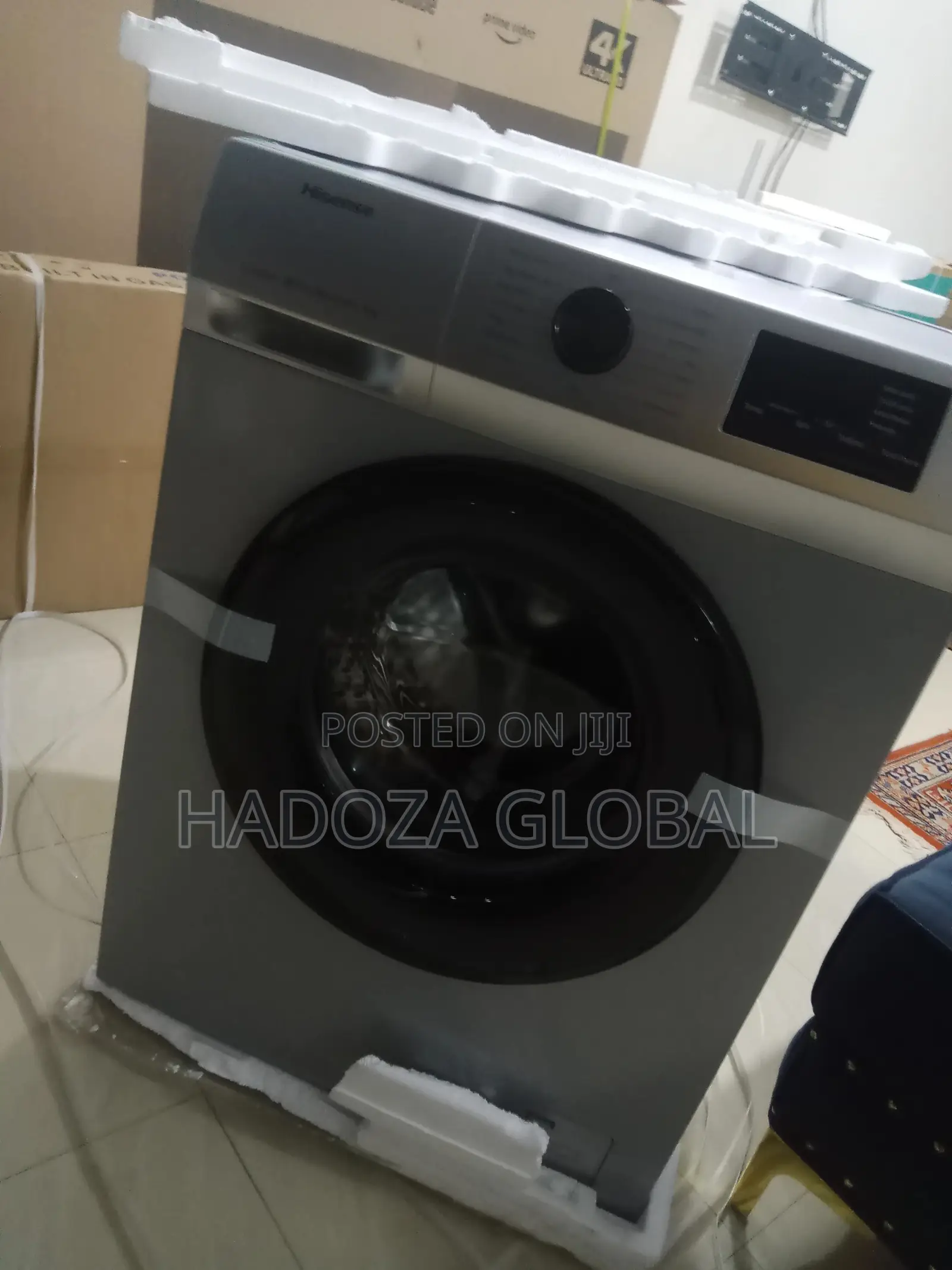 6kg Hisense Wfvb6010ms Washing Machine, Front Loader