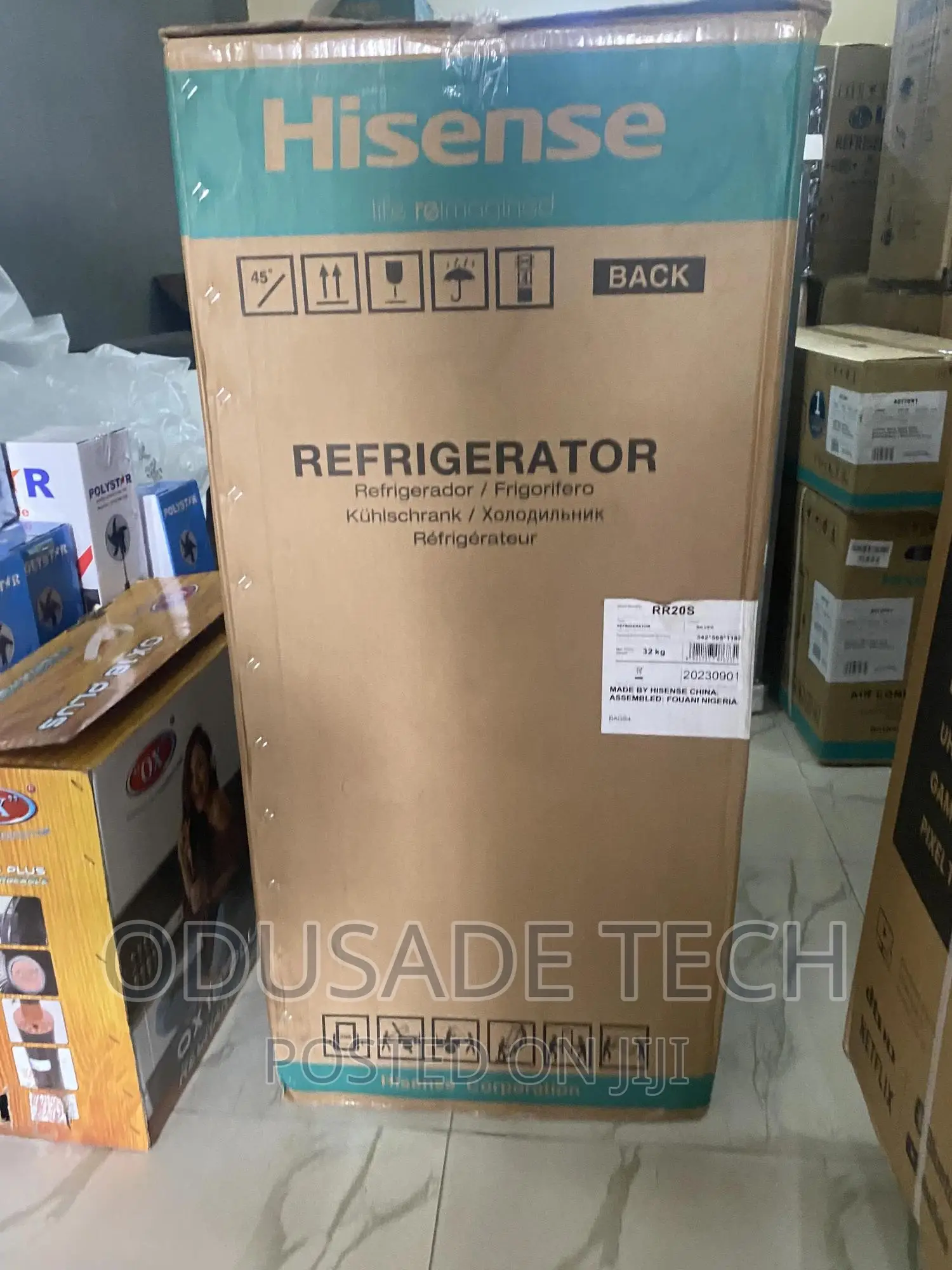 Sliver Original Hisenserefrigerator Ref (RR20S)
