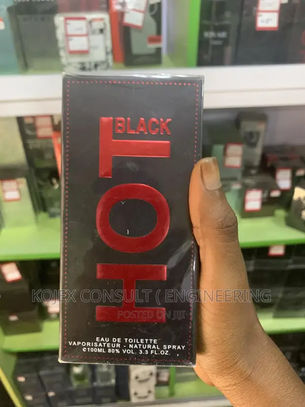 Black Hot Perfume in Ikeja Fragrances, Engr Moses Okojie