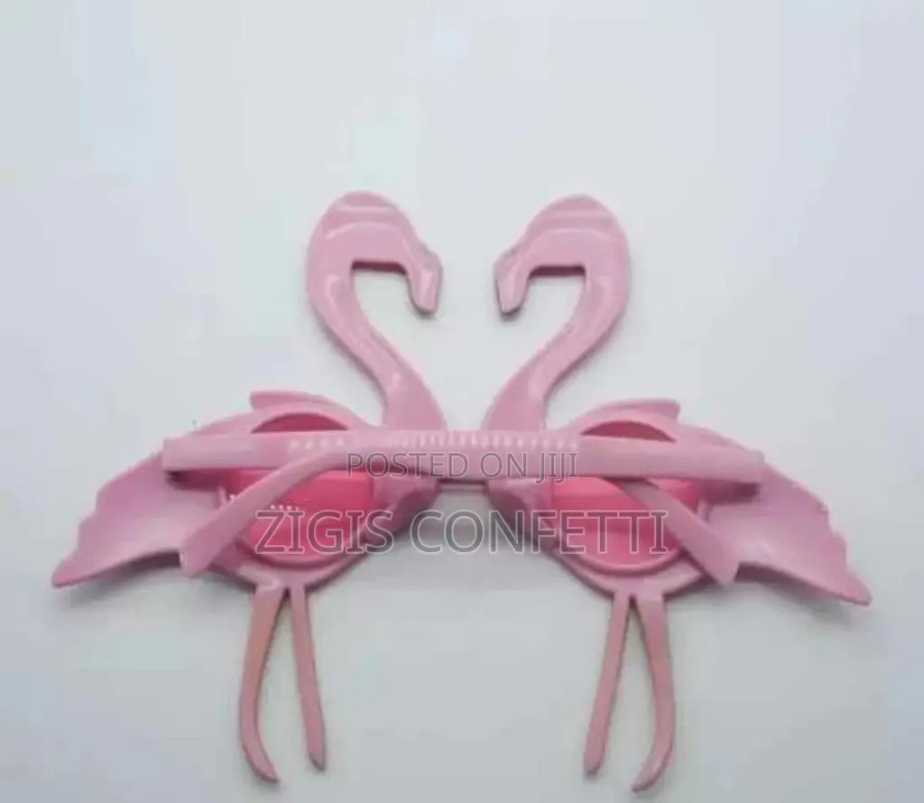 Flamingo Party Glass