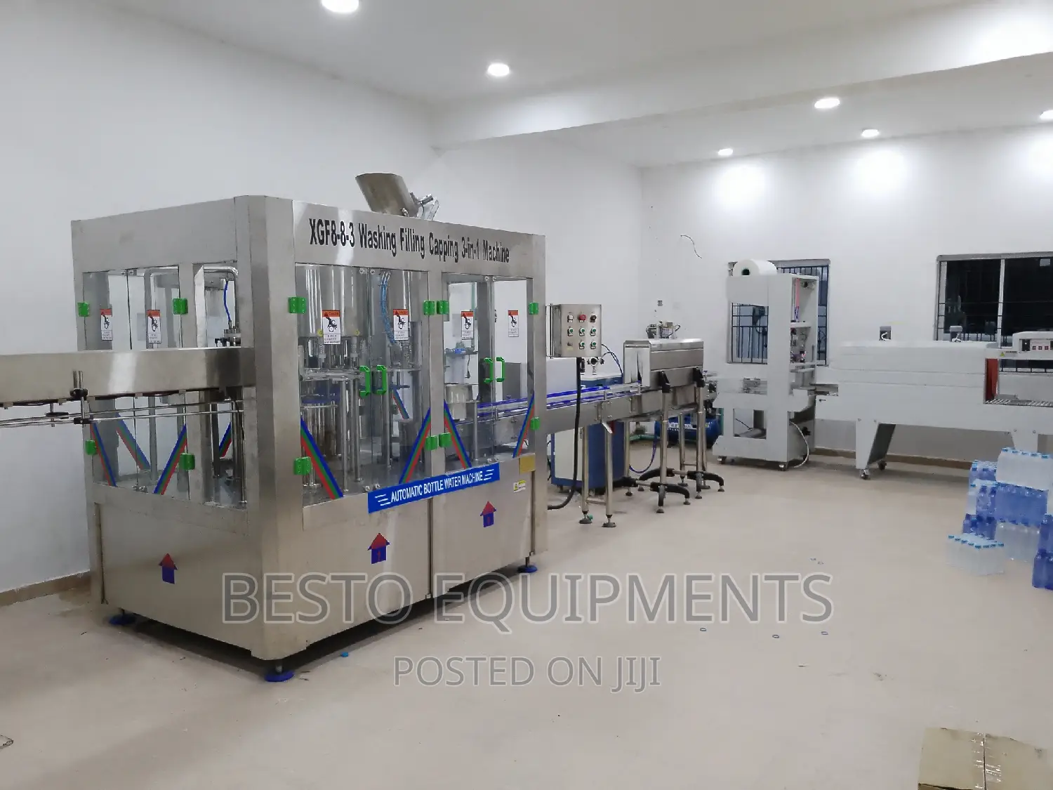 Automatic Bottle Water Production Complete Setup