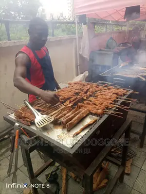 Barbecue Chicken and Grilled Fish With Asun