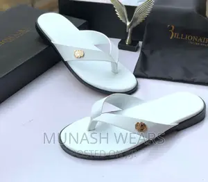 Billionaire Leather Slipers