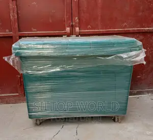 1100l Geepee Waste Bin With Wheels