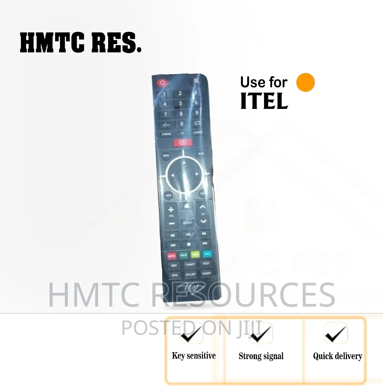 Itel Cast Television Remote Control