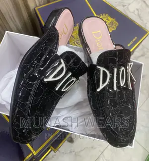 Original Dior Leather Half Shoe