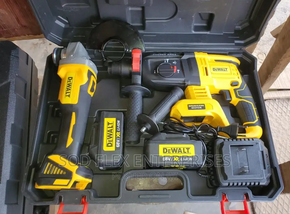 2in1 Angle Grinder And Concrete Drill Machine 68v