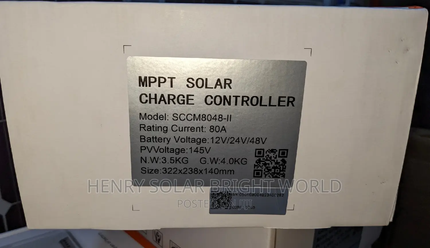 Felicity Products 80A New Charger Controller