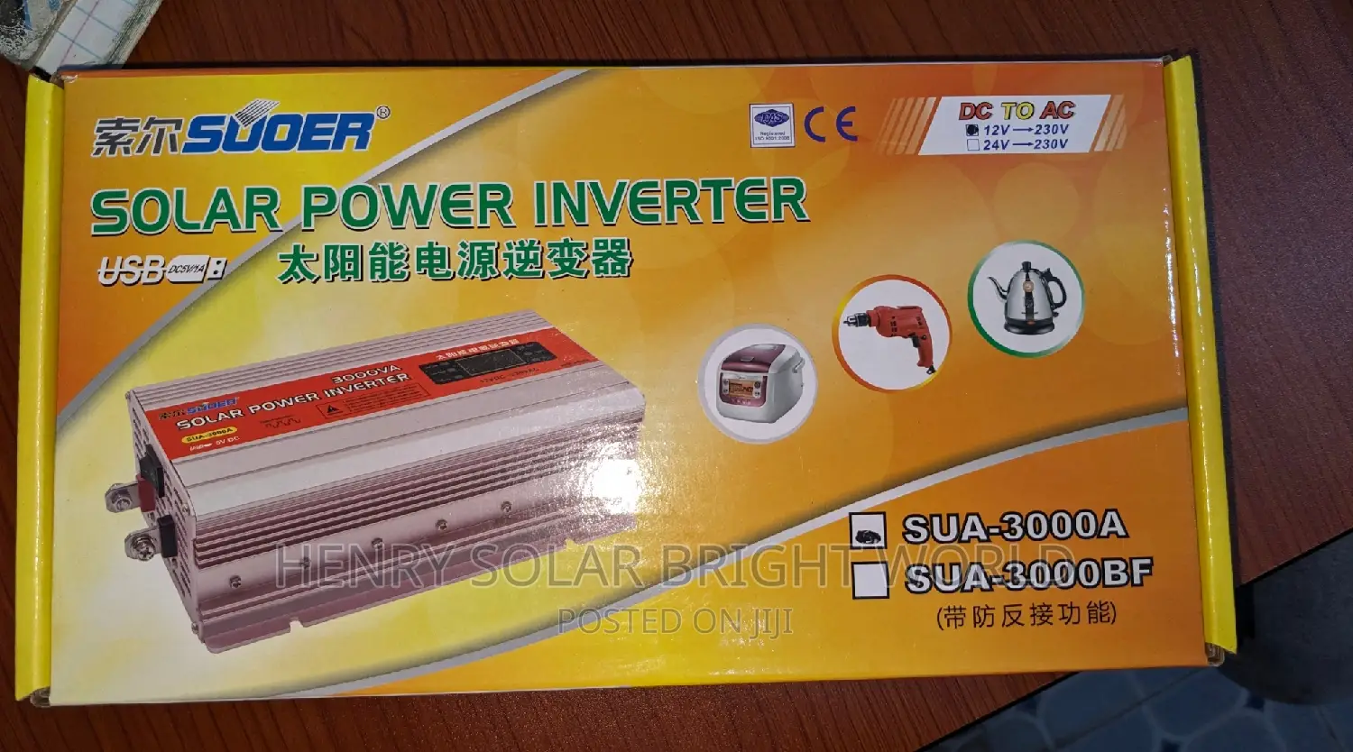 Soder 3000w Inverter Without Charger