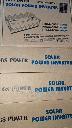 Gs Power 500w Inverter
