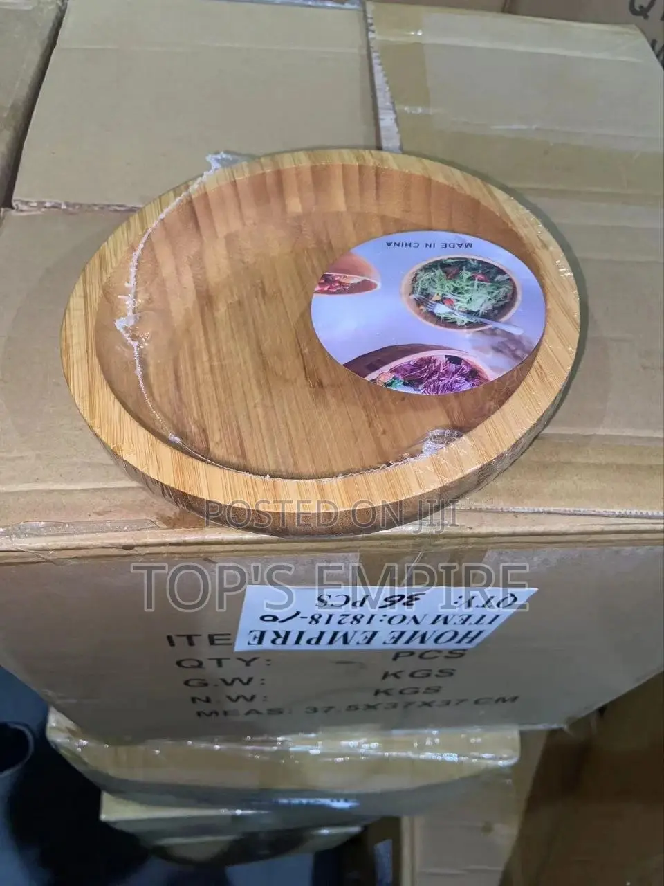 Bamboo Wooden Soup Plate