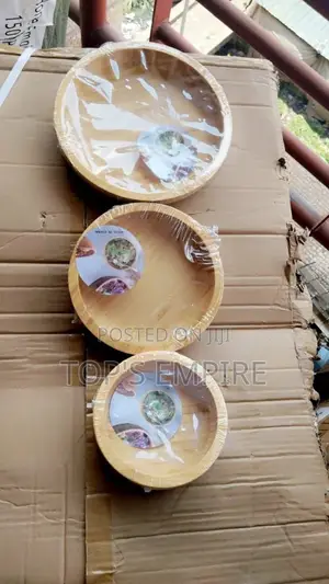 Bamboo Wooden Soup Plate