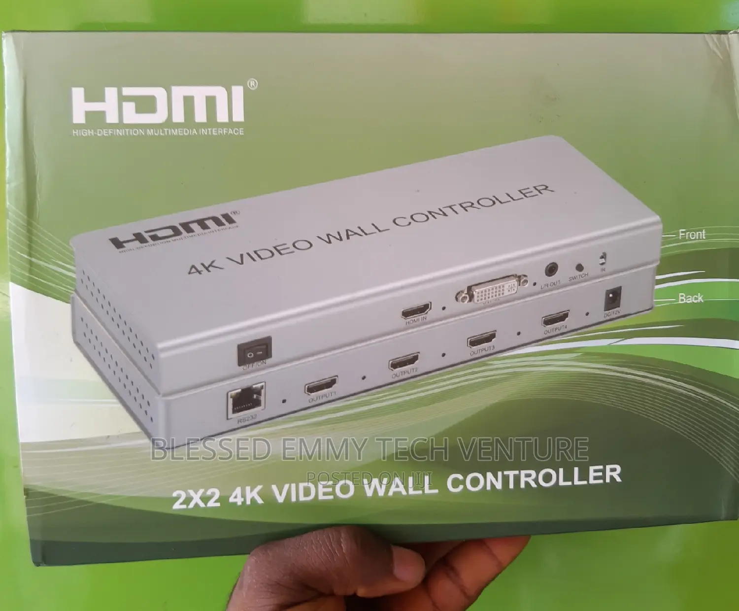 Video Wall Controller 2x2 HDMI With 1 DVI Or HDMI Input