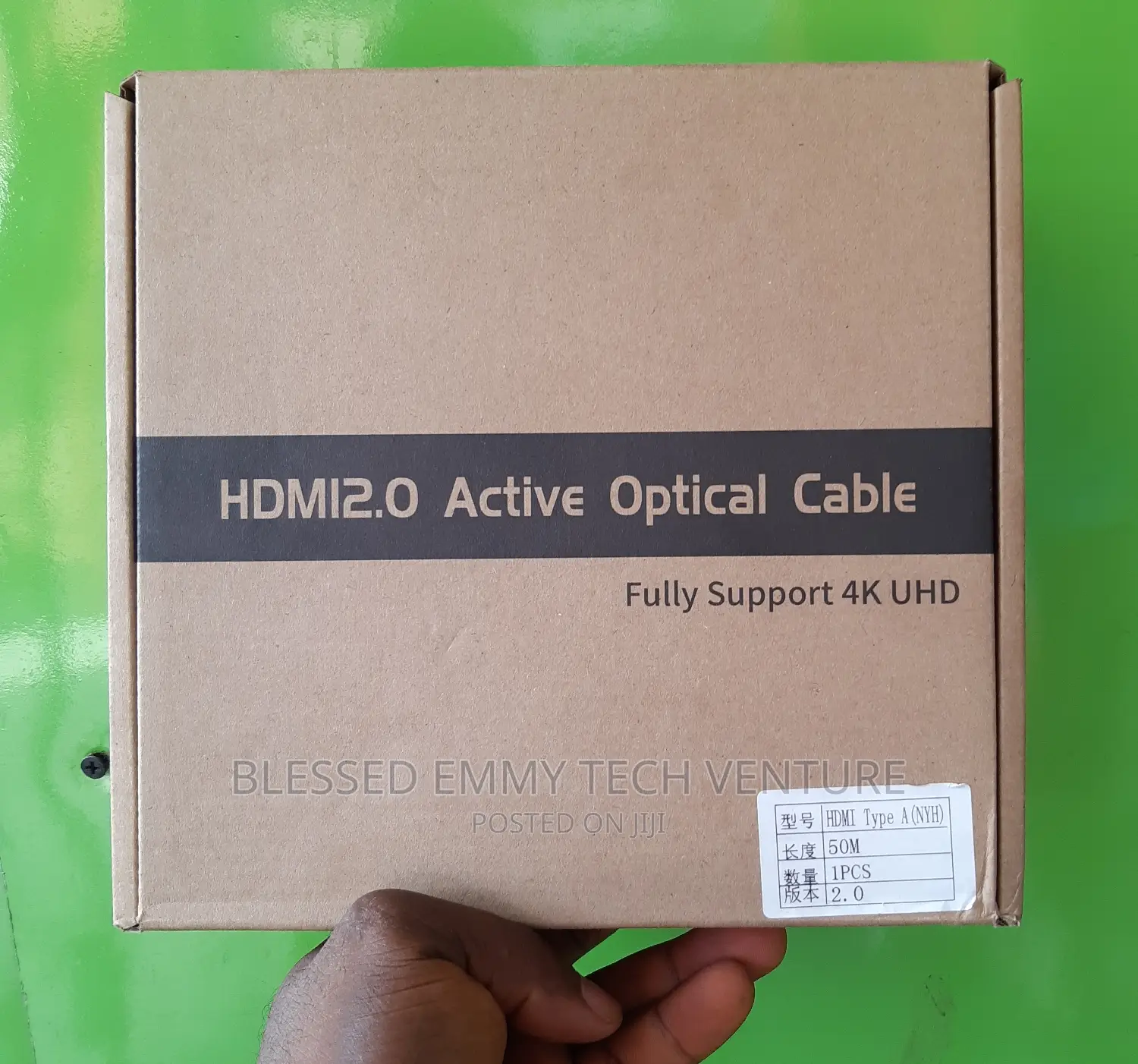 Fiber HDMI Cable 50M 2.0 Support 60hz, Optimal