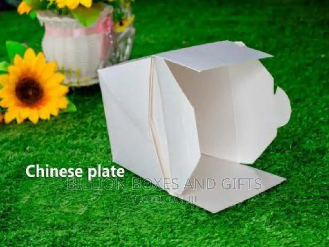 Quality Laminated Paper Plate For Rice, Spag, Small Chops
