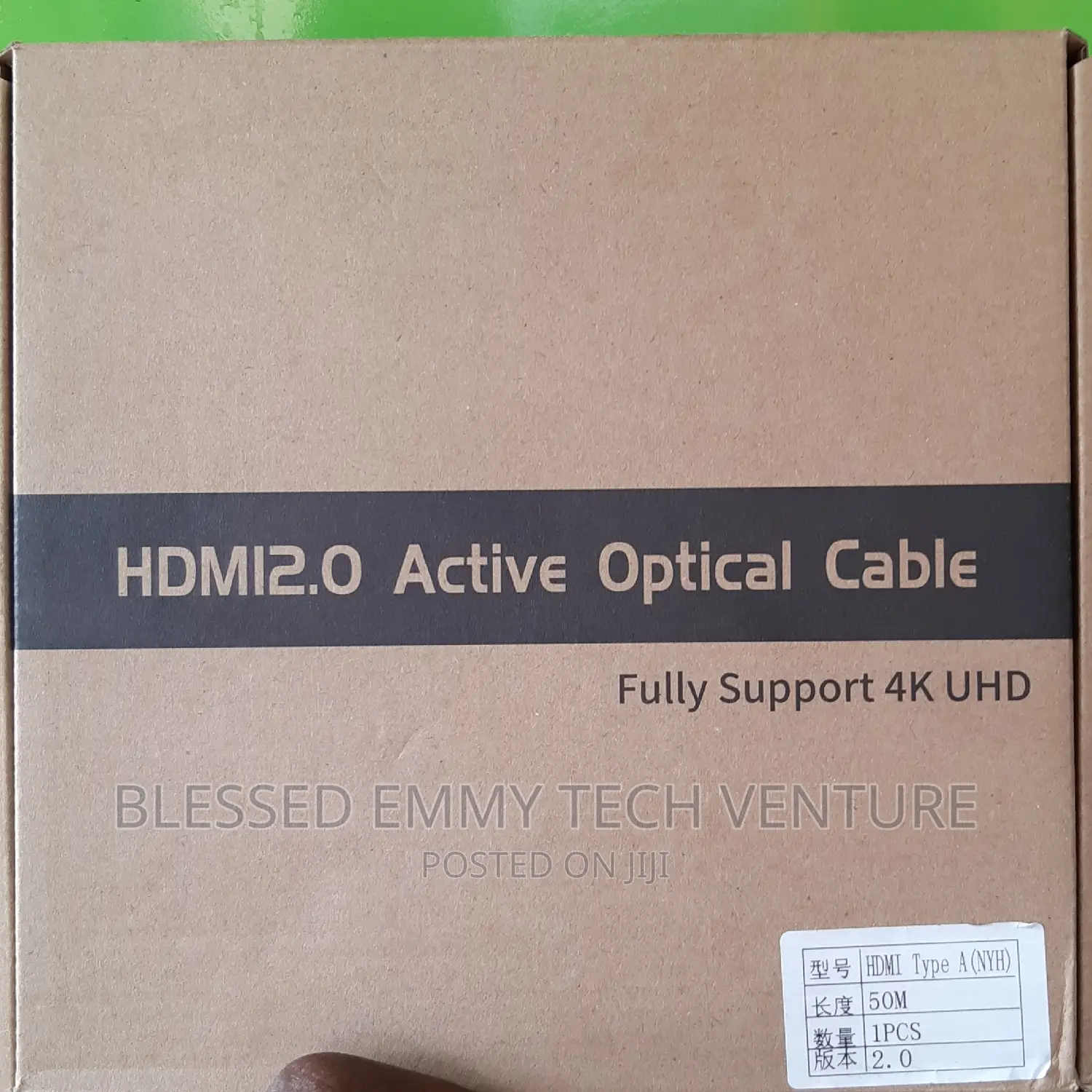 Fiber HDMI Cable 50M 2.0 Support 60hz, Optimal