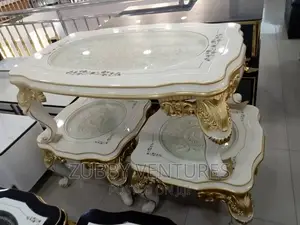 Brand New Wooden Royal Table With Two Sides Too