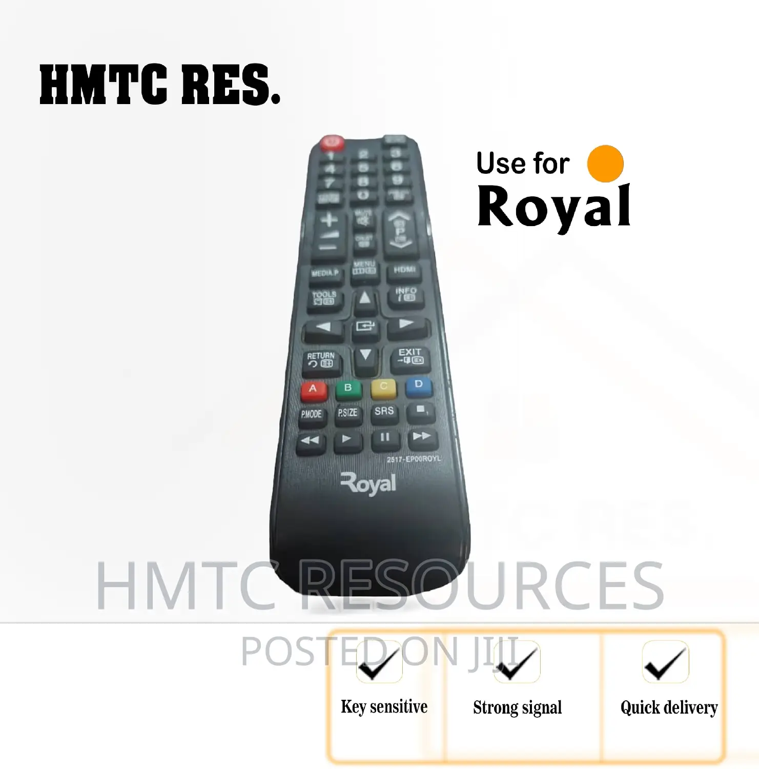 Royal Led/HDTV Television Remote Control