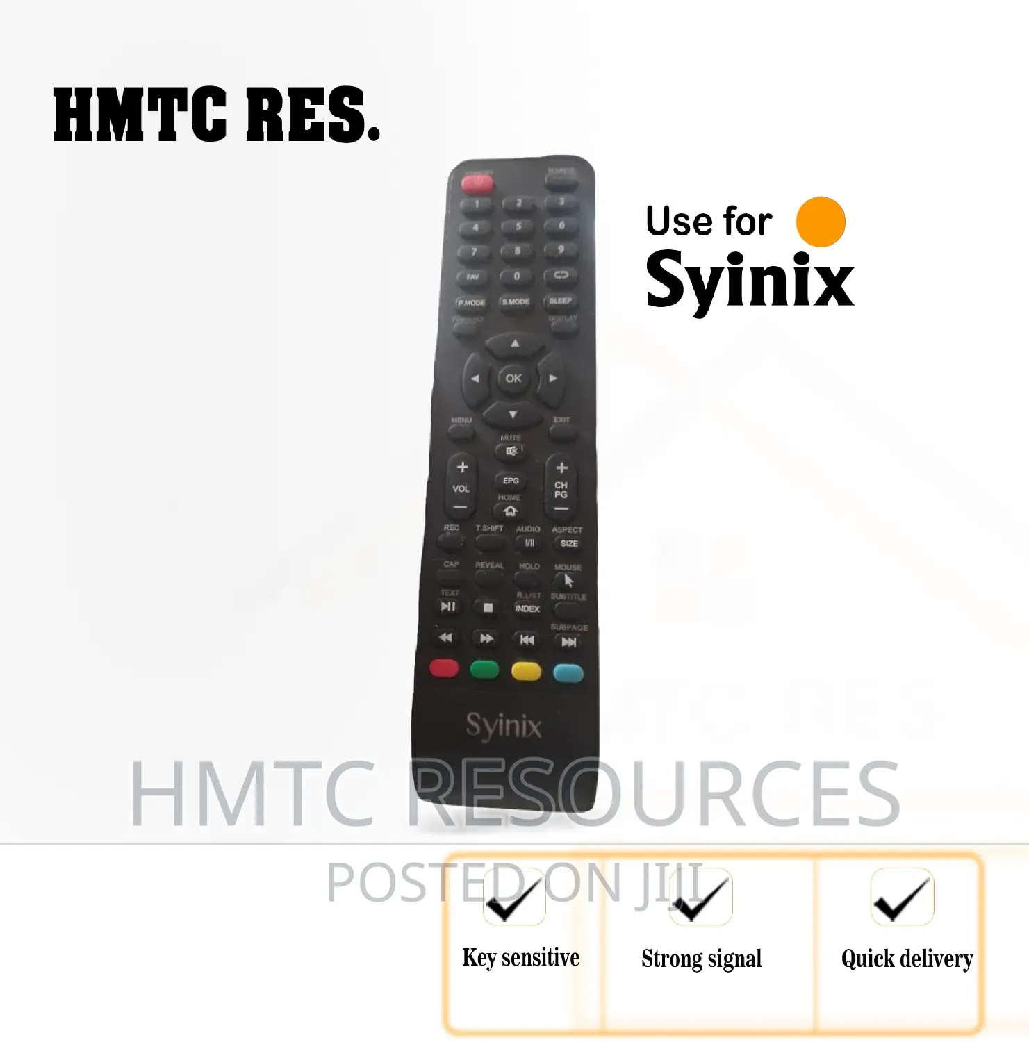 Syinix Smart Television Remote Control