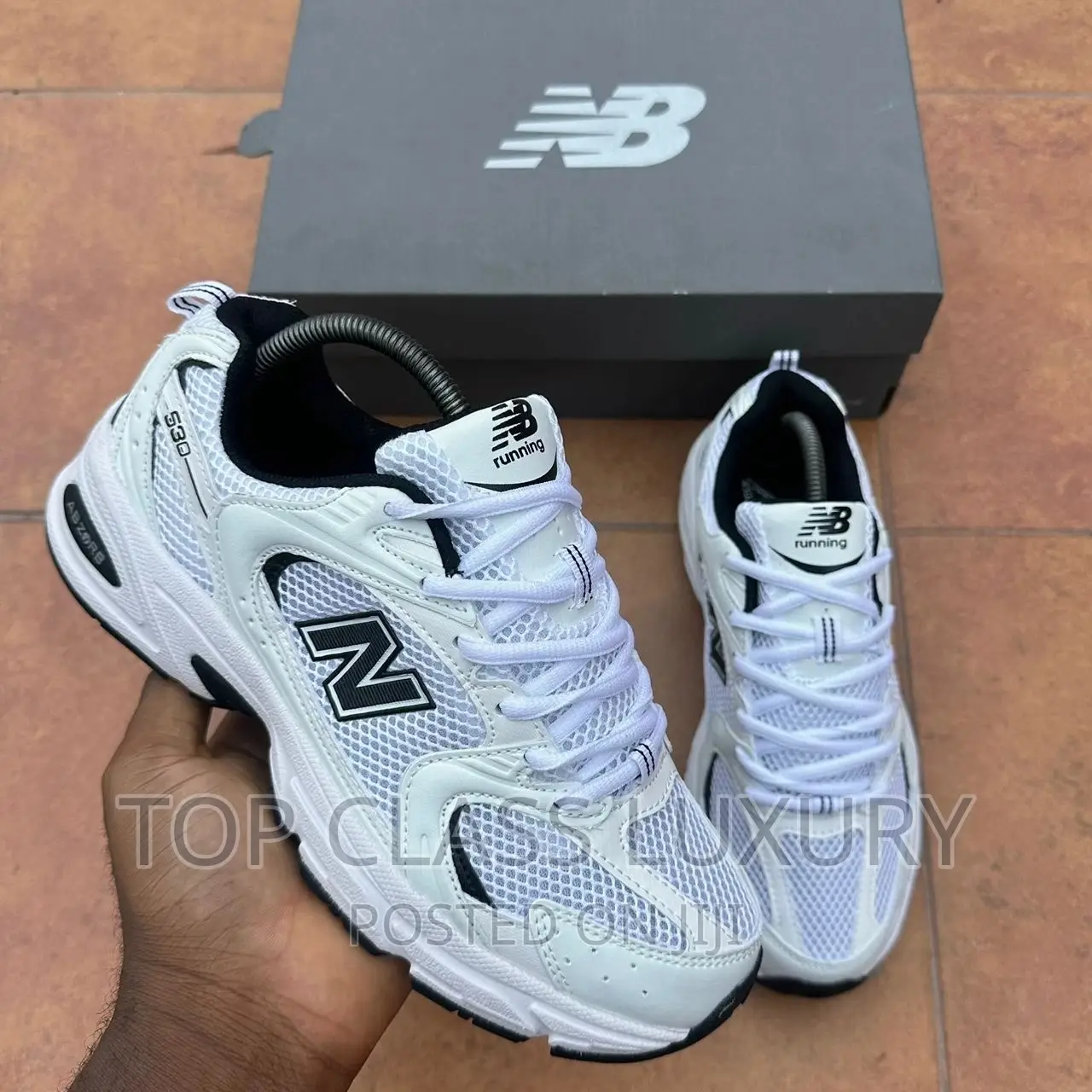 Original New Balance 530 White/Black*