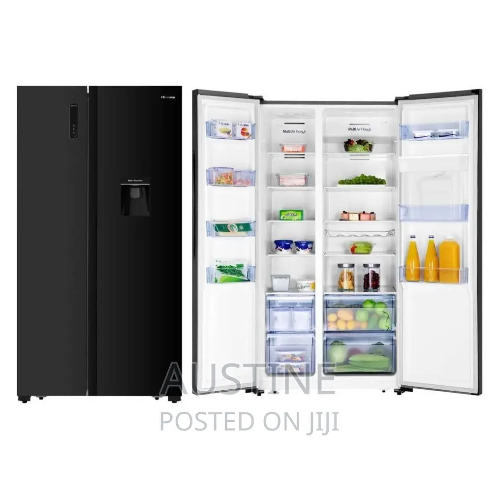 Brand New Hisense Side-Side 514L Refrigerator>Dispenser>