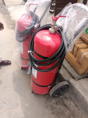 50kg DCP Fire Extinguisher On Wheel