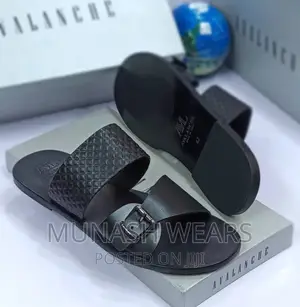 Italian Leather Avalanche Slipers