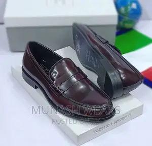 Italian Leather Serpentini Shoe