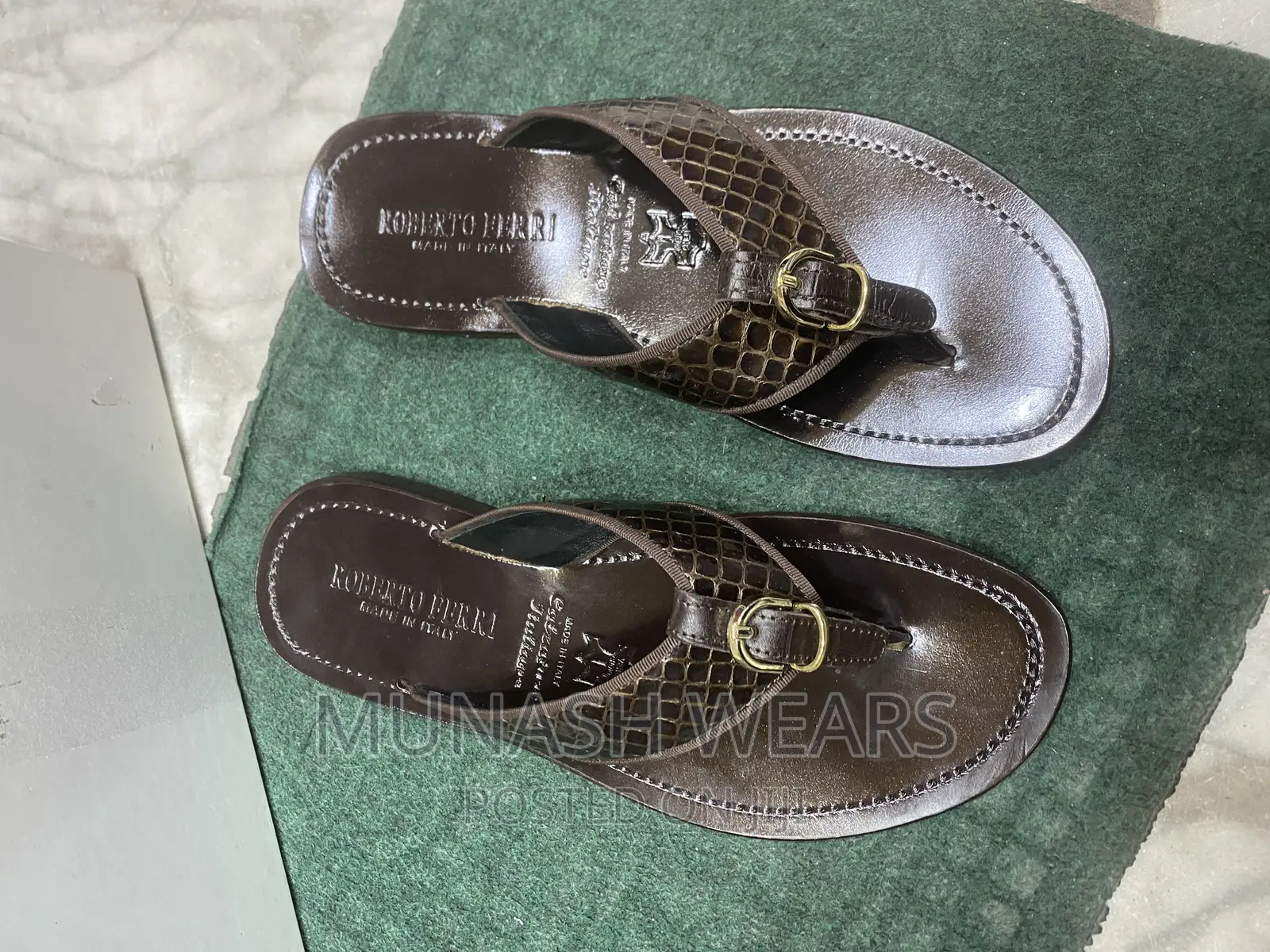 Italian Leather Original Slipers