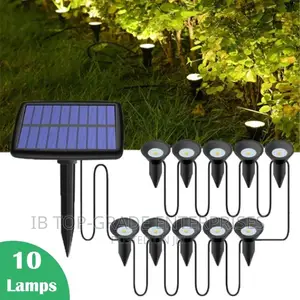 Free Delivery Garden Pathway 10 PCS Solar Lawn Lights